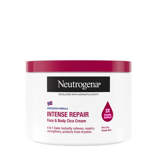 Neutrogena Intenzivně regenerační krém na obličej a tělo (Face & Body Cica Cream) 400 ml
