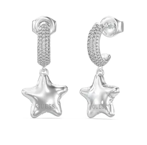 Guess Jedinečné náušnice s hvězdičkou Iconique JUBE05548JWRHT/U