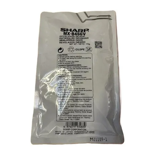Sharp MX-B45GV černý (black) originální developer