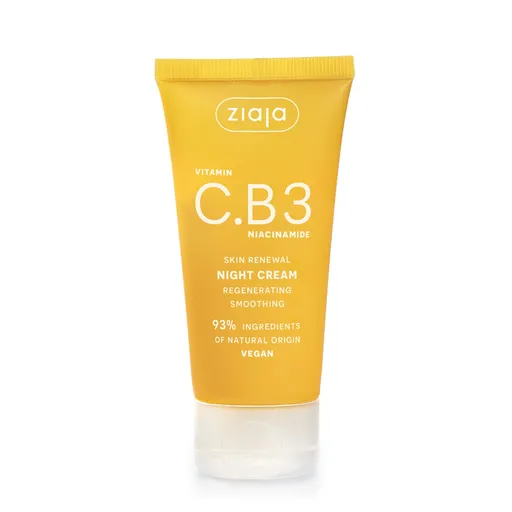 Ziaja Vitamin C.B3 Niacinamide Noční krém a maska 50 ml