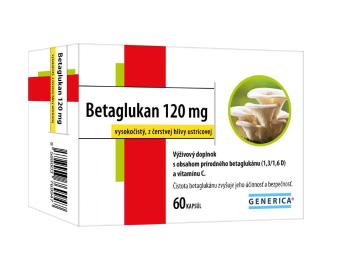 Generica Betaglukan 120 mg 60 kapslí