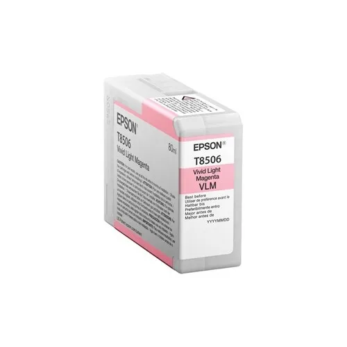 Epson C13T85060N světle purpurová (vivid light magenta) originální cartridge