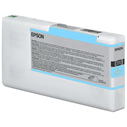 EPSON C13T55W500 - originální cartridge, světle azurová