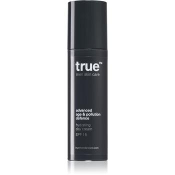 true men skin care Hydrating day cream denní hydratační krém SPF 15 50 ml