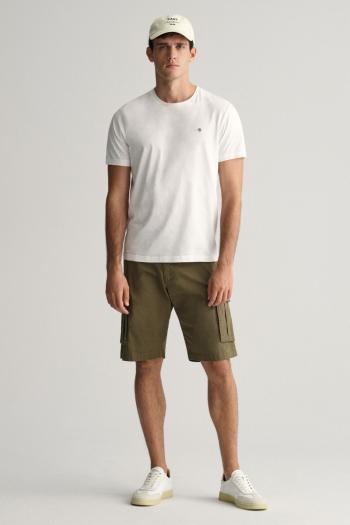 ŠORTKY GANT RELAXED TWILL CARGO SHORTS JUNIPER GREEN