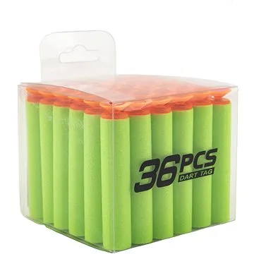 Teddies Náhradní pěnové náboje do pistole 36ks s přísavkami 4 barvy  (8592190851538)