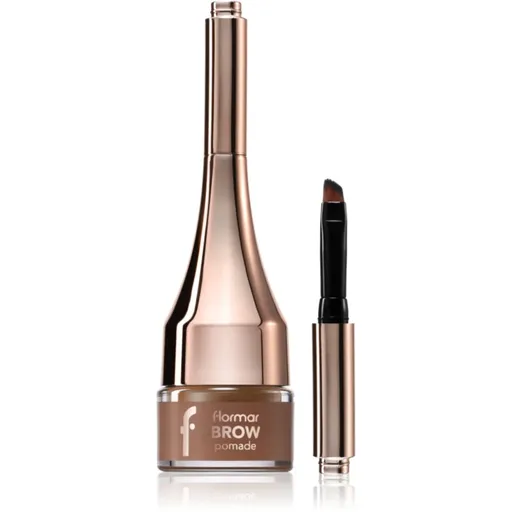 flormar Brow Pomade pomáda na obočí se štětečkem odstín 01 Beige 2,2 g