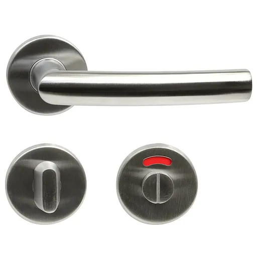 Nerezové kování na dveře RK.C-FORM.WC.N