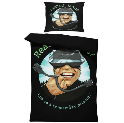 Povlečení Reálný život (Rozměr : 1x150/200 + 1x60/50)
