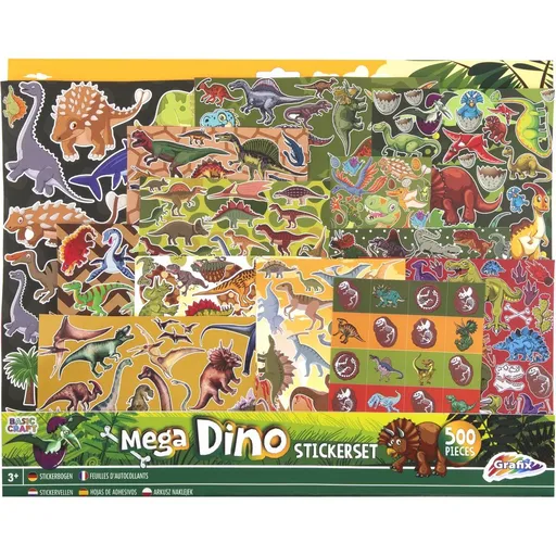 Sada samolepek Dinosaurus Mega