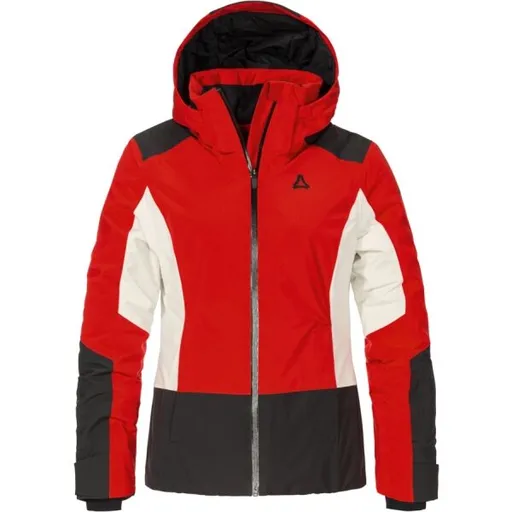 Schöffel ZANDWEL W Dámská lyžařská bunda, červená, velikost