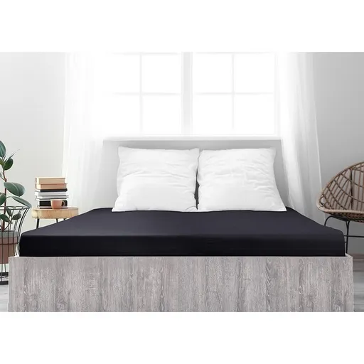 4Home jersey prostěradlo Ideál černá, 140 x 200 cm