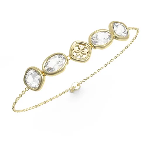 Guess Elegantní náramek s čirými krystaly Mamounia JUBB05570JWYGT/U