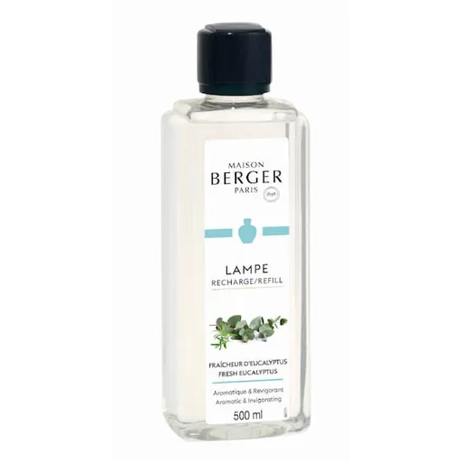 Maison Berger Paris Náplň do katalytické lampy Fresh Eucalyptus (Lampe Recharge/Refill) 500 ml