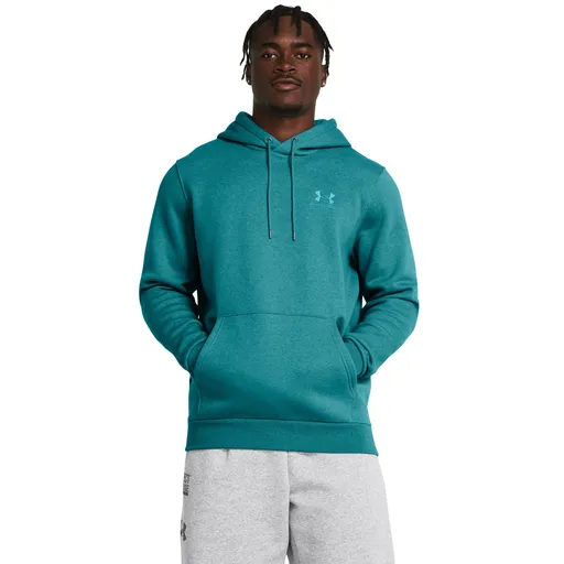 UNDER ARMOUR UA Essential Fleece Hoodie-BLU XXL