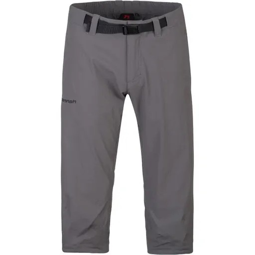 Hannah BINDERS CAPRI 3/4 Pánské 3/4 kalhoty, šedá, velikost