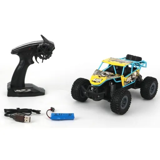 Alltoys RC terénní auto 1 : 18 žluté