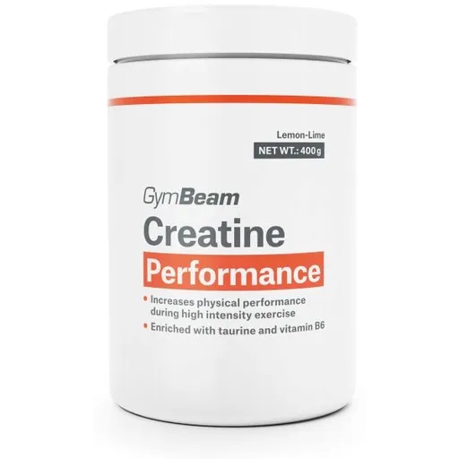 GymBeam CREATINE PERFORMANCE 400 G LIMETKA-CITRON Doplněk stravy, , velikost 400 G
