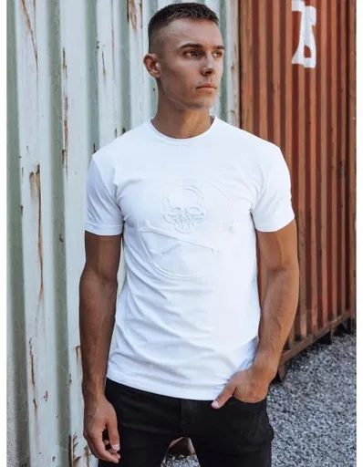 Pánské tričko s potiskem ORA bílé