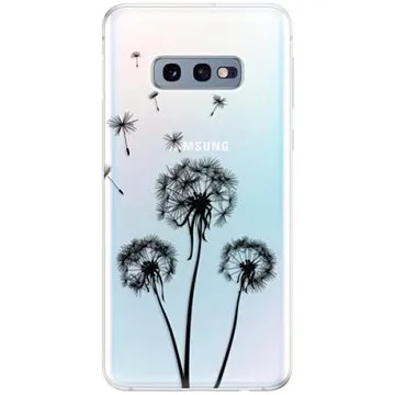 iSaprio Three Dandelions - black pro Samsung Galaxy S10e (danbl-TPU-gS10e)
