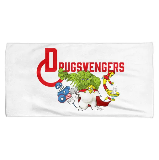 Osuška Drugsvengers (Velikost osušky: 100x170cm)