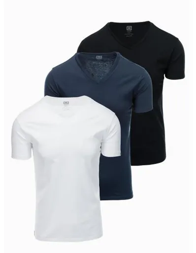 Pánské hladké tričko - mix 3-pack Z29