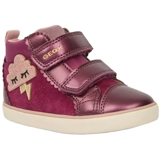 Geox B GISLI Dívčí volnočasová obuv, vínová, velikost