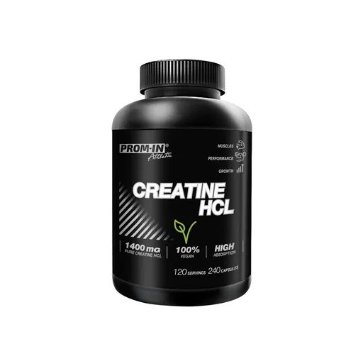PROM-IN Creatine Athletic HCL Vegan 1400 mg 240 kapslí