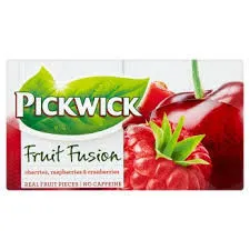 Čaj Pickwick Fruit Fusion třešně a maliny