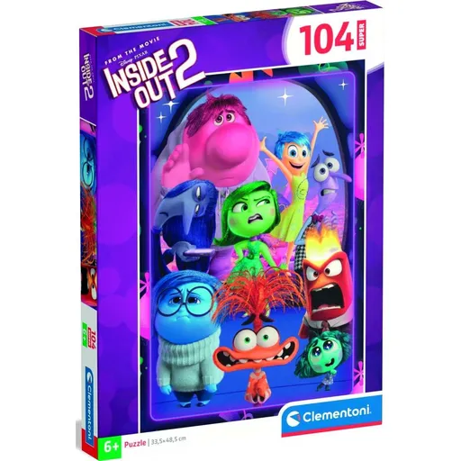 Clementoni puzzle 104 Super V hlavě 2