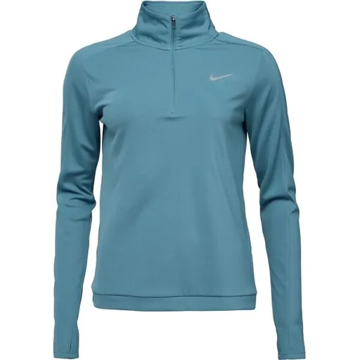 Nike DRI-FIT PACER Dámská tréninková mikina, světle modrá, velikost