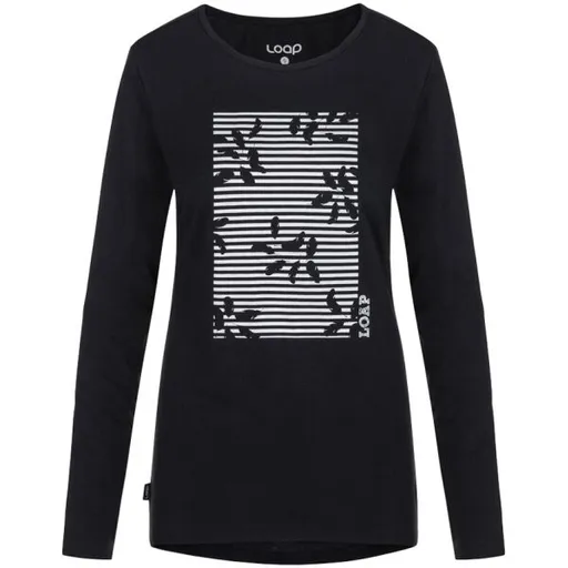LOAP ABLIKANA Dámské triko, černá, velikost