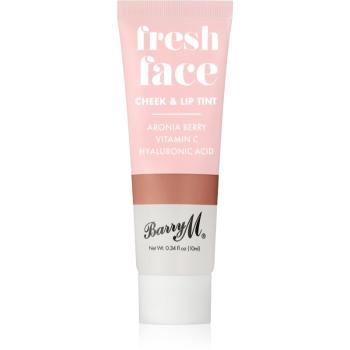 Barry M Fresh Face tekutá tvářenka a lesk na rty odstín Caramel Kiss 10 ml