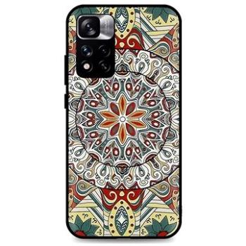 TopQ Xiaomi Redmi Note 11 Pro 3D silikon Barevná mandala 68041 (Sun-68041)