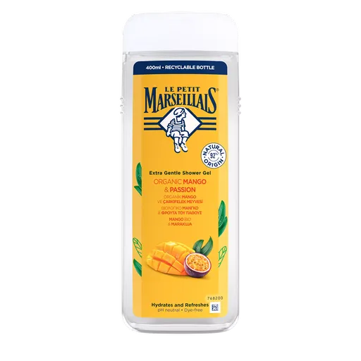 Le Petit Marseillais Sprchový gel BIO Mango & Passion Shower Gel 400 ml