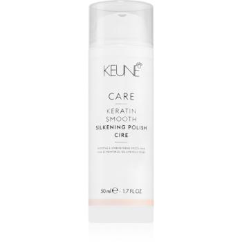 Keune Care Keratin Smooth Silk Polish uhlazující krém pro nepoddajné vlasy 50 ml