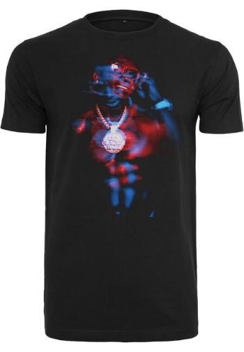 Mr. Tee Gucci Mane Red Blue Tee black - L