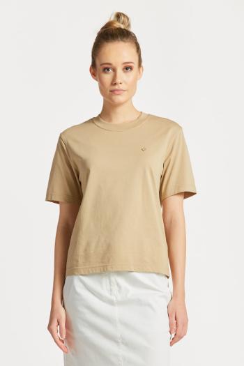 TRIČKO GANT ICON G ESSENTIAL SS T-SHIRT DARK KHAKI