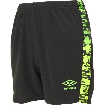 Umbro FORMATION KNIT SHORT - JNR Dětské sportovní kraťasy, černá, velikost