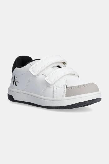 Dětské sneakers boty Calvin Klein Jeans černá barva, V1X9-81045