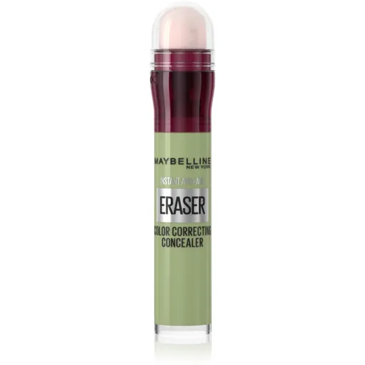 MAYBELLINE NEW YORK Instant Anti Age Eraser tekutý korektor s houbičkovým aplikátorem odstín Green 6.8 ml