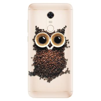 Silikonové pouzdro iSaprio - Owl And Coffee - Xiaomi Redmi 5 Plus