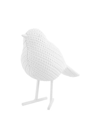 Dekorativní figurka Present Time Knitted Bird Small