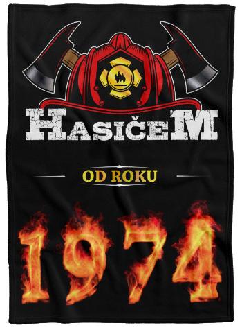 Deka Hasičem od roku (rok: 1974, Podšití beránkem: NE)