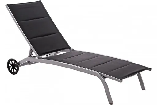 Polohovací zahradní lehátko s kolečky - POSLEDNÍ KUS