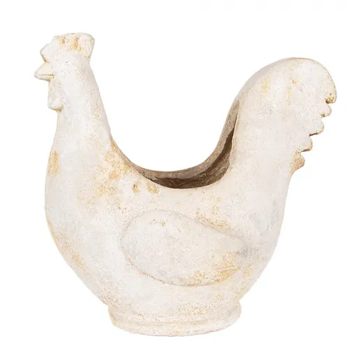 Béžový antik květináč kohoutek Farm Brocante - 36*18*35 cm Clayre & Eef