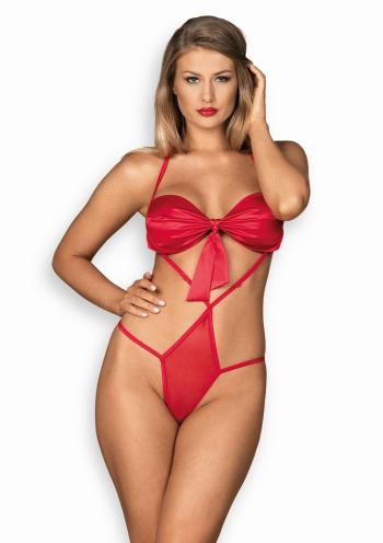 Dámské body Obsessive Giftella S/M Červená