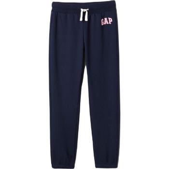 GAP V-LOGO JOGGER Dívčí tepláky, tmavě modrá, velikost