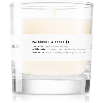 Ambientair Lab Co. Patchouli & Cedar vonná svíčka 200 g