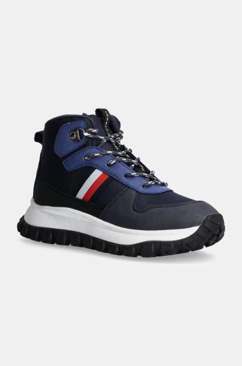 Dětské zimní boty Tommy Hilfiger tmavomodrá barva, T3B9-33680